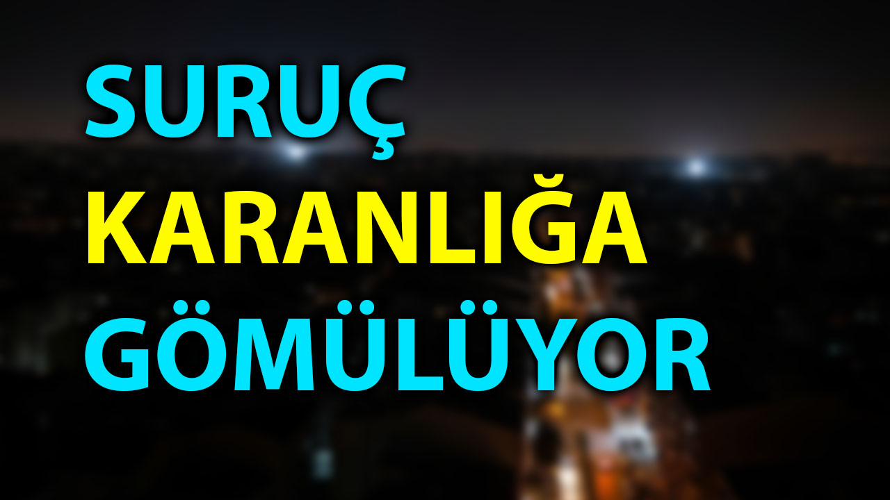 Suruç’ta 16 Temmuz (Yarın) 68 mahallede 8 saat elektrik yok!