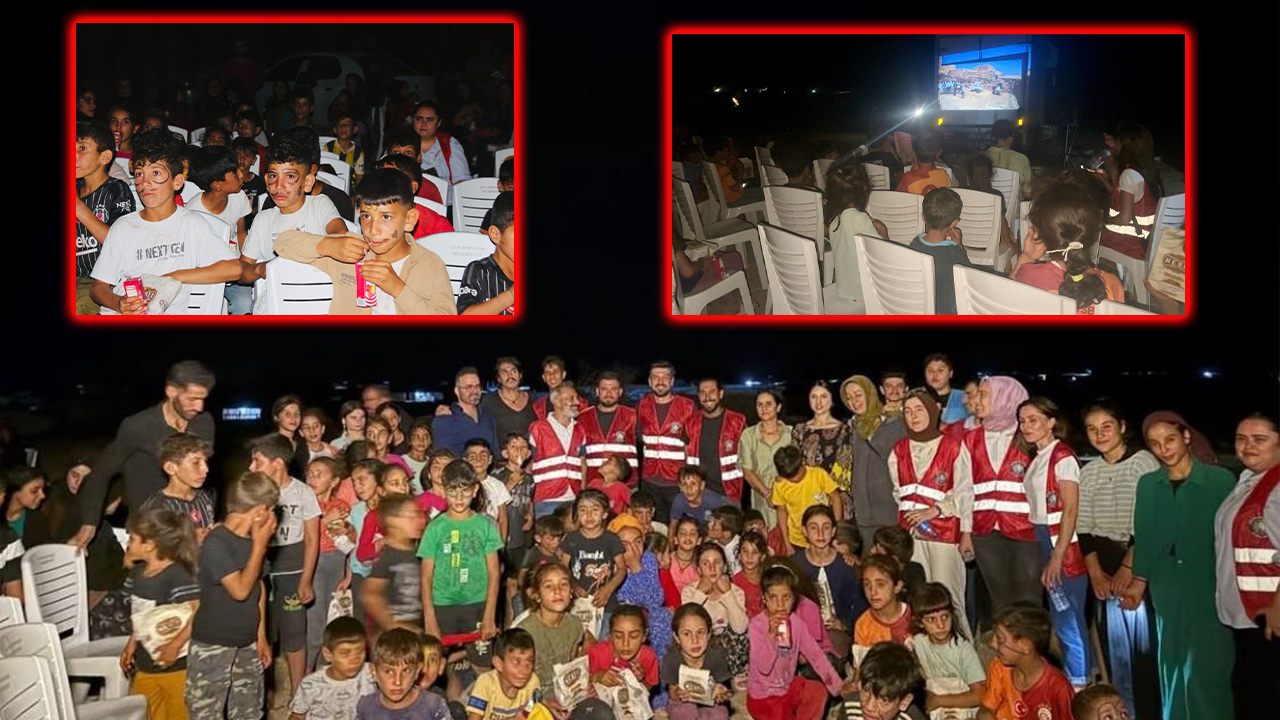 Ceylanpınar’da “Çölün ortasına” beyaz perde kuruldu!