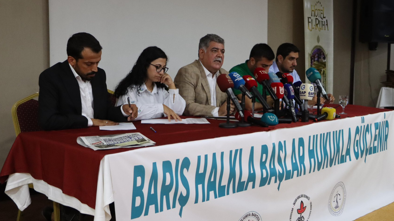 Şanlıurfa Barosu'ndan Süleymaniye'deki silah bırakma törenine dair tarihî açıklama
