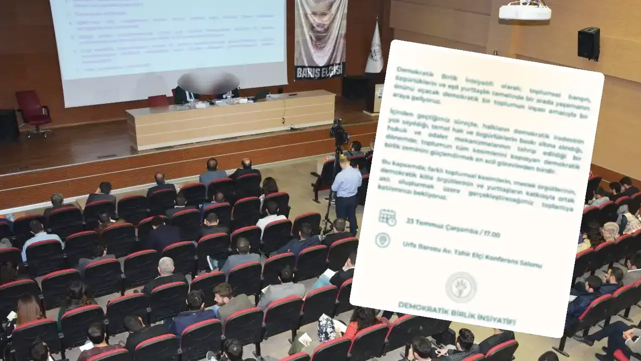Urfa’da demokratik birlik için buluşma çağrısı