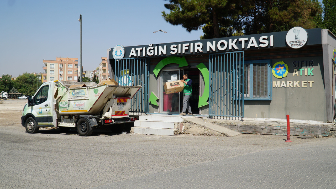 Haliliye'de proje sürüyor! Atığını götür ödülü marketten al