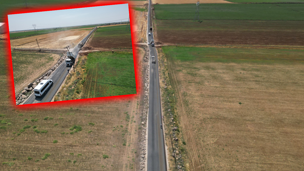 Yıllardır unutulan yol asfaltlandı! Viranşehir kırsalına 11 kilometrelik yol hizmeti