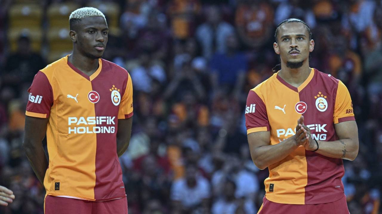 Galatasaray'da Osimhen ve Sane imzayı attı