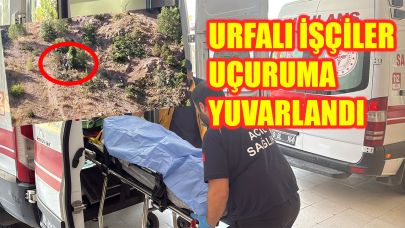 Şanlıurfalı işçileri taşıyan minibüsün uçuruma uçtu! 3 ölü, 18 yaralı