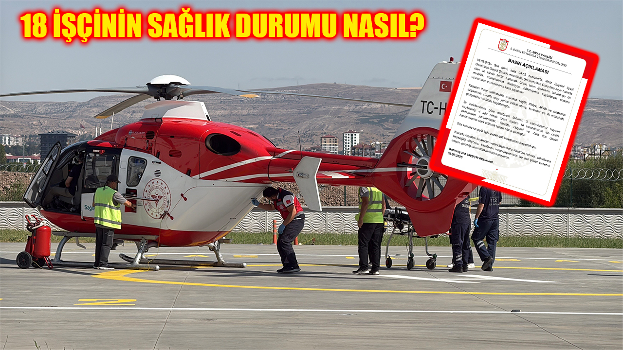 Sivas Valiliği'nden Şanlıurfalı işçilerin kazasına ilişkin açıklama