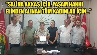 Şanlıurfa CHP Kadın Kolları’ndan kadın cinayetlerine tepki!