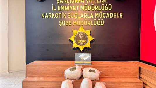 Şanlıurfa’da 7,5 Kilo sentetik uyuşturucu operasyonunda 1 tutuklama