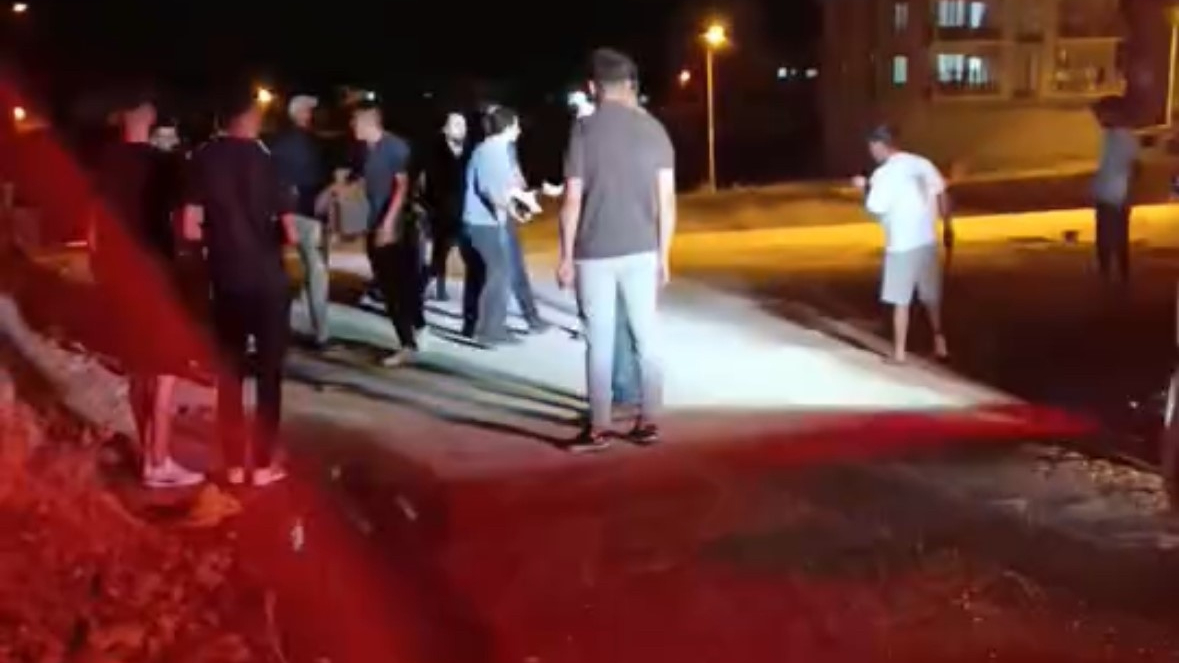 Adıyaman Kahta’da iki grup arasında silahlı kavga