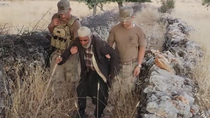 Diyarbakır’ın Dicle ilçesinde kaybolan 80 yaşındaki Cemil Aydın sağ salim bulundu