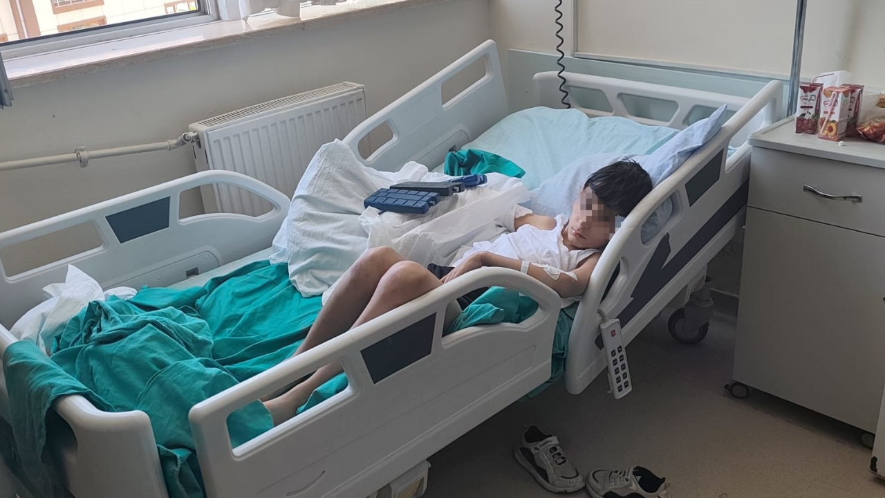Hakkari’de uzman çavuş, 10 yaşındaki çocuğu itti: Bileği kırıldı