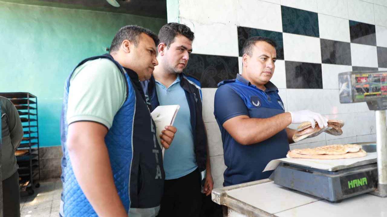 Harran'da kasaplar ve fırınlar denetlendi