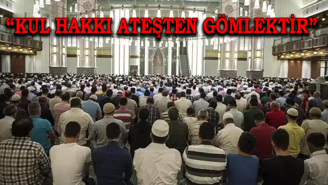 Diyanet İşleri Başkanlığı duyurdu! 15 ağustos cuma hutbesi bu hafta neyi anlatıyor?