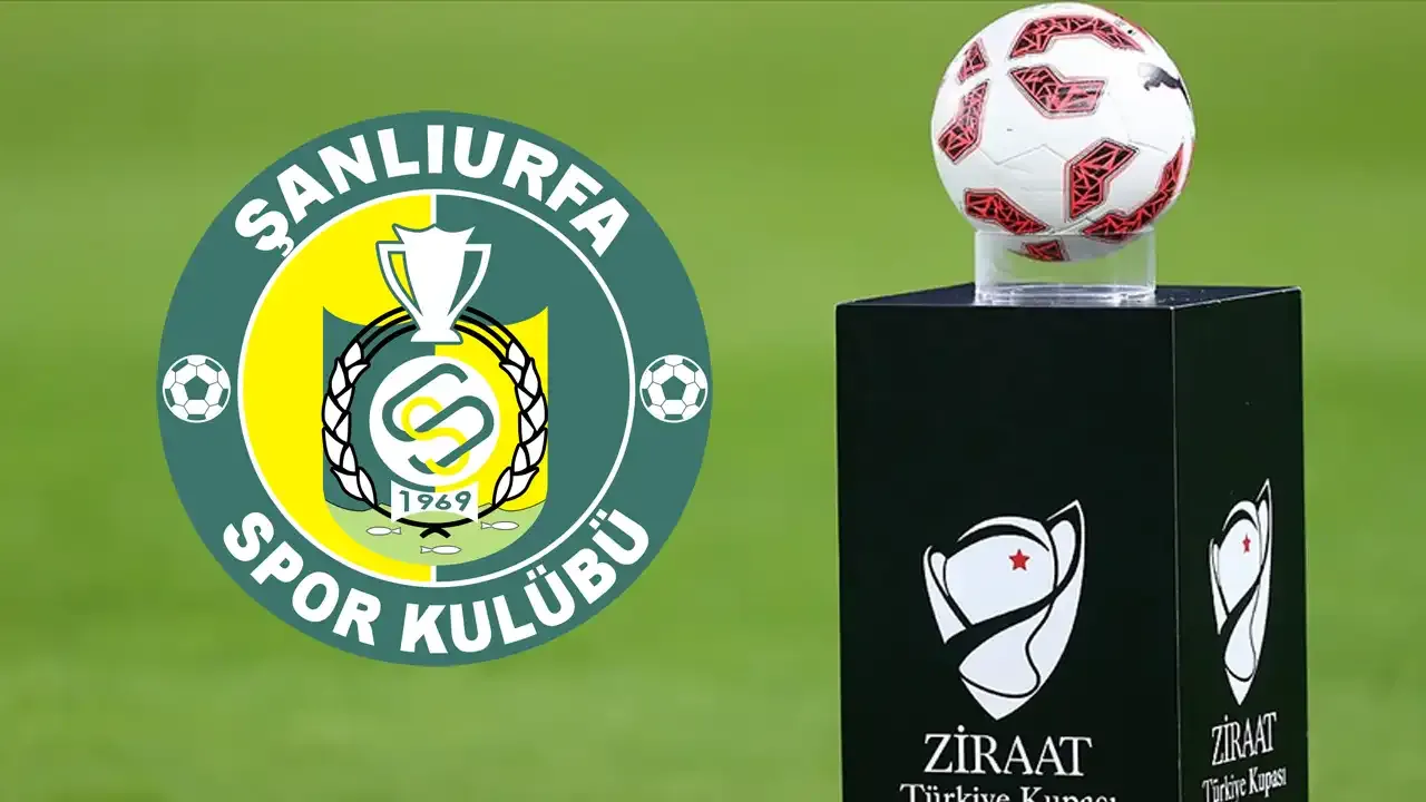 Şanlıurfaspor’un Ziraat Türkiye Kupası’nda rakibi belli oldu