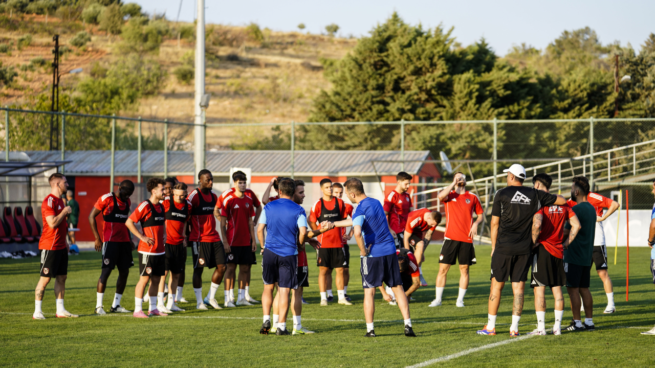 Gaziantep FK, Gençlerbirliği maçı hazırlıklarını sürdürüyor