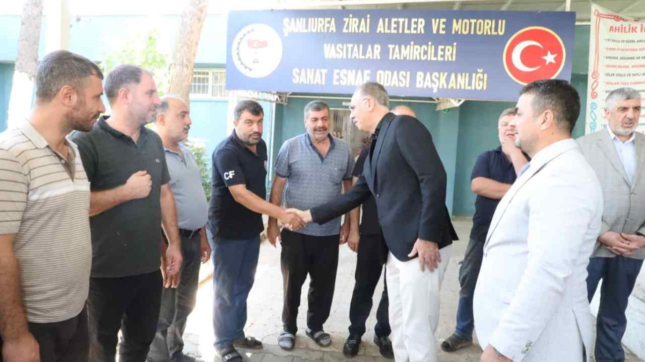 Başkan Kuş Evren Sanayi Sitesi’nde esnafla buluştu, sorunları dinledi