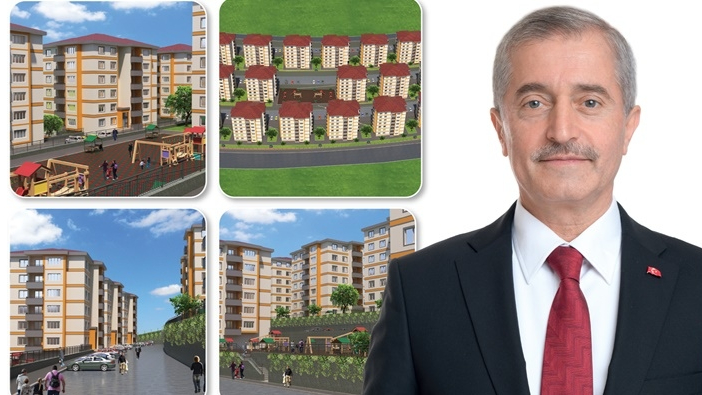 Gaziantep’te 10 bin aile kira öder gibi ev sahibi olacak