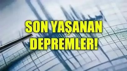 Kandilli ve AFAD'a göre son depremler! 28 Ağustos 2025! Az önce deprem oldu mu?