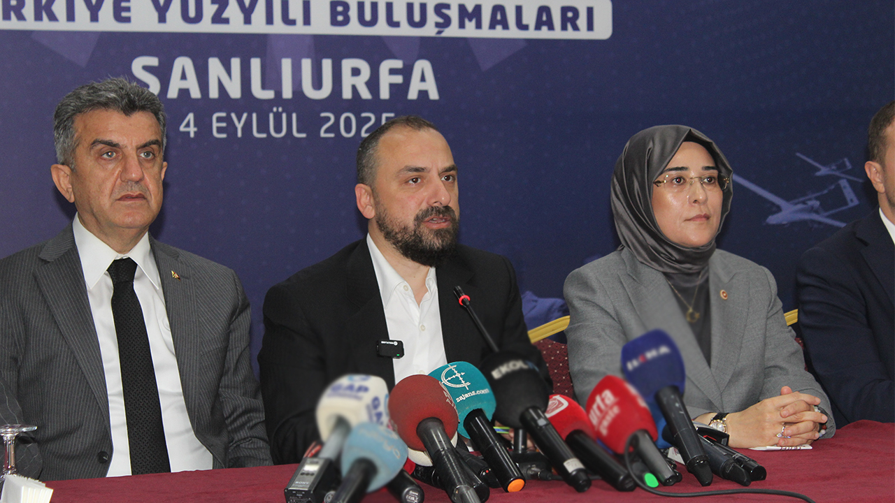 Faruk Acar, Şanlıurfa’da “Türkiye Yüzyılı Buluşmaları”nı anlattı