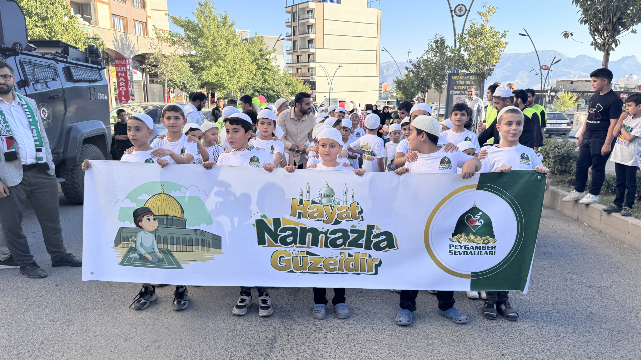Şırnak’ta “Hayat Namazla Güzeldir” Etkinliğinin finali yapıldı
