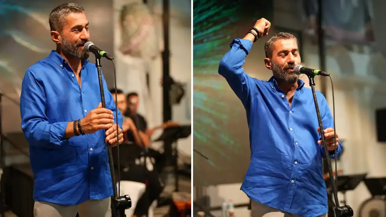 Usta yorumcu Mehmet Kaplan konserde albümünü tanıttı