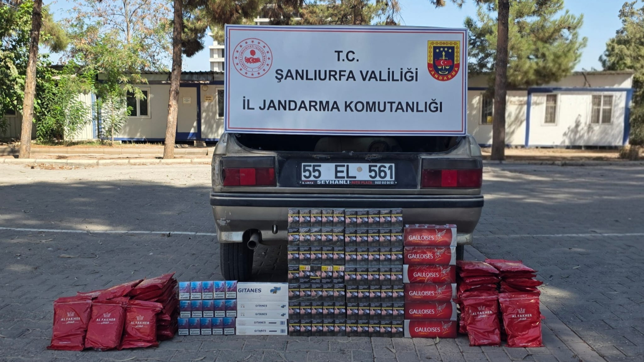 Eyyübiye’de nefes kesen operasyon: Çok sayıda tütün ve sigara yakalandı
