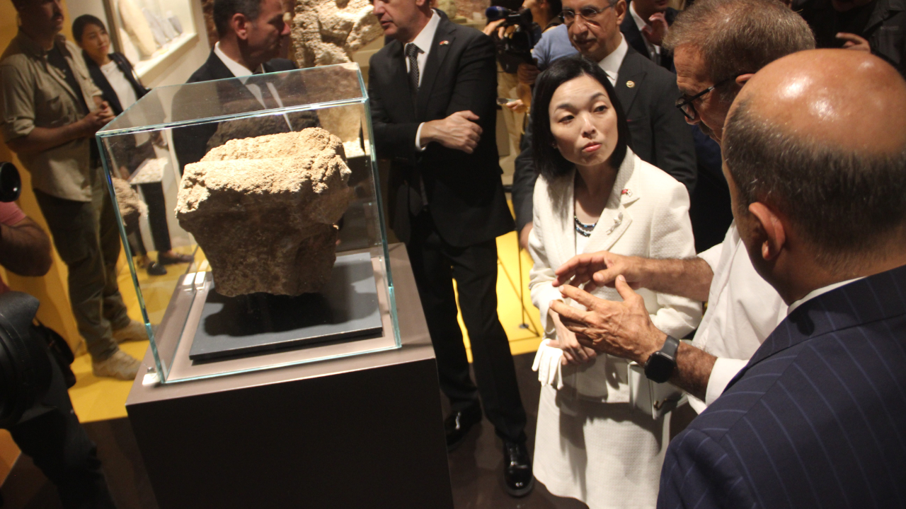 Japon Altes Prensesi Akiko Mikasa Şanlıurfa arkeoloji müzesi’ni ziyaret etti