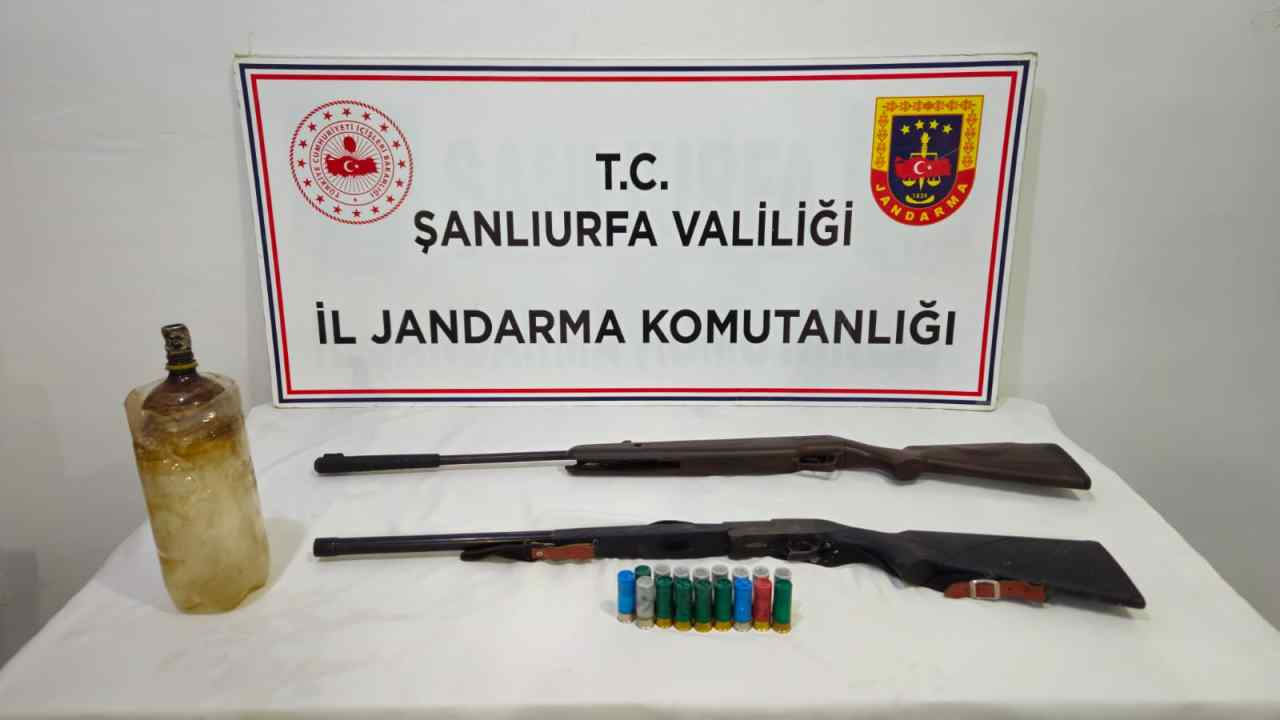 Şanlıurfa'nın 4 ilçesinde uyuşturucu ve silah operasyonu! Gözaltılar var