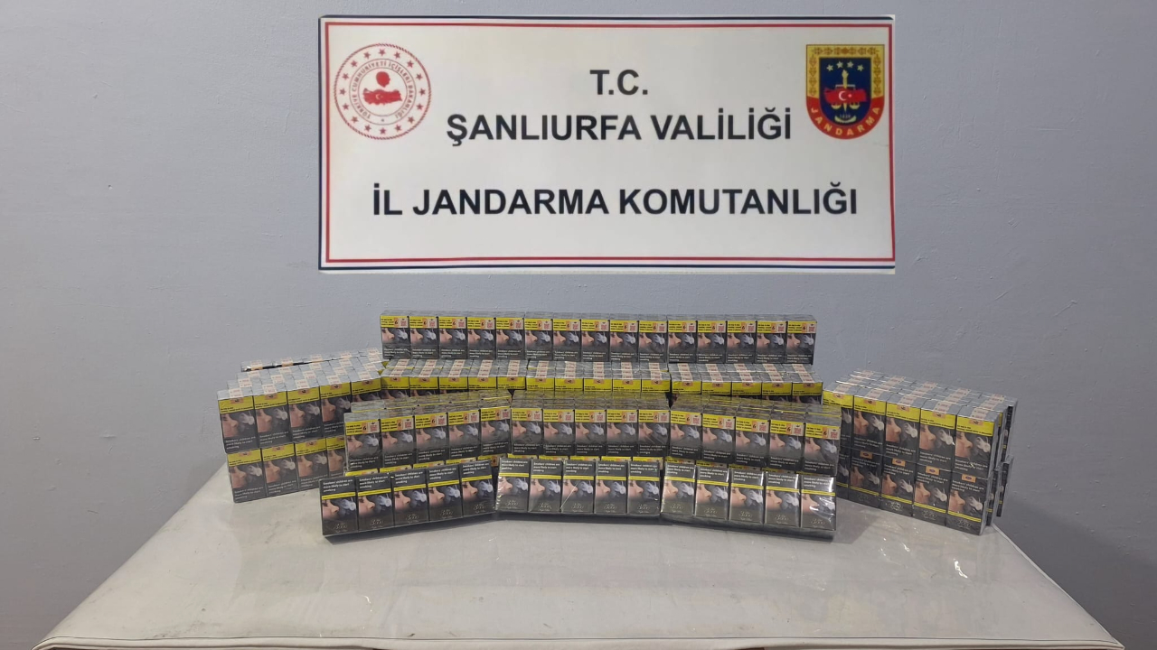 Şanlıurfa’da kaçakçılara nefes aldırılmıyor: Yüzlerce paket ele geçirildi