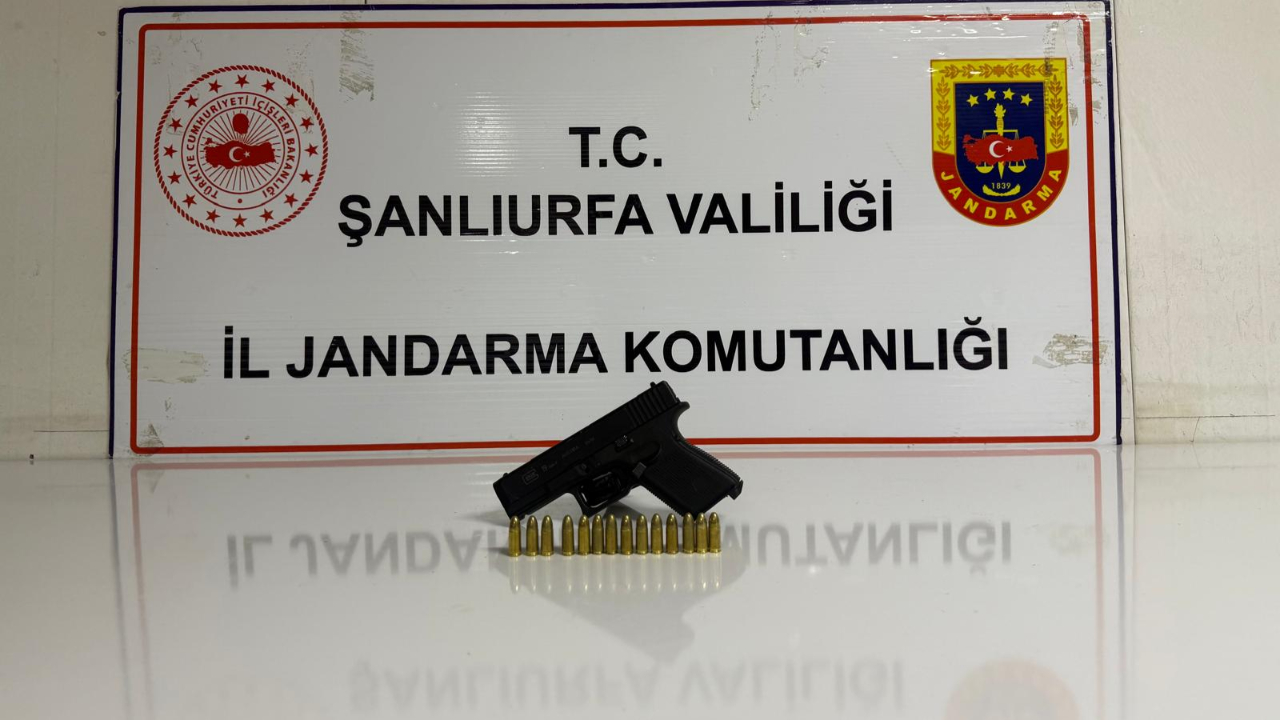 Siverek’te ruhsatsız silah operasyonu: 1 tabanca ele geçirildi
