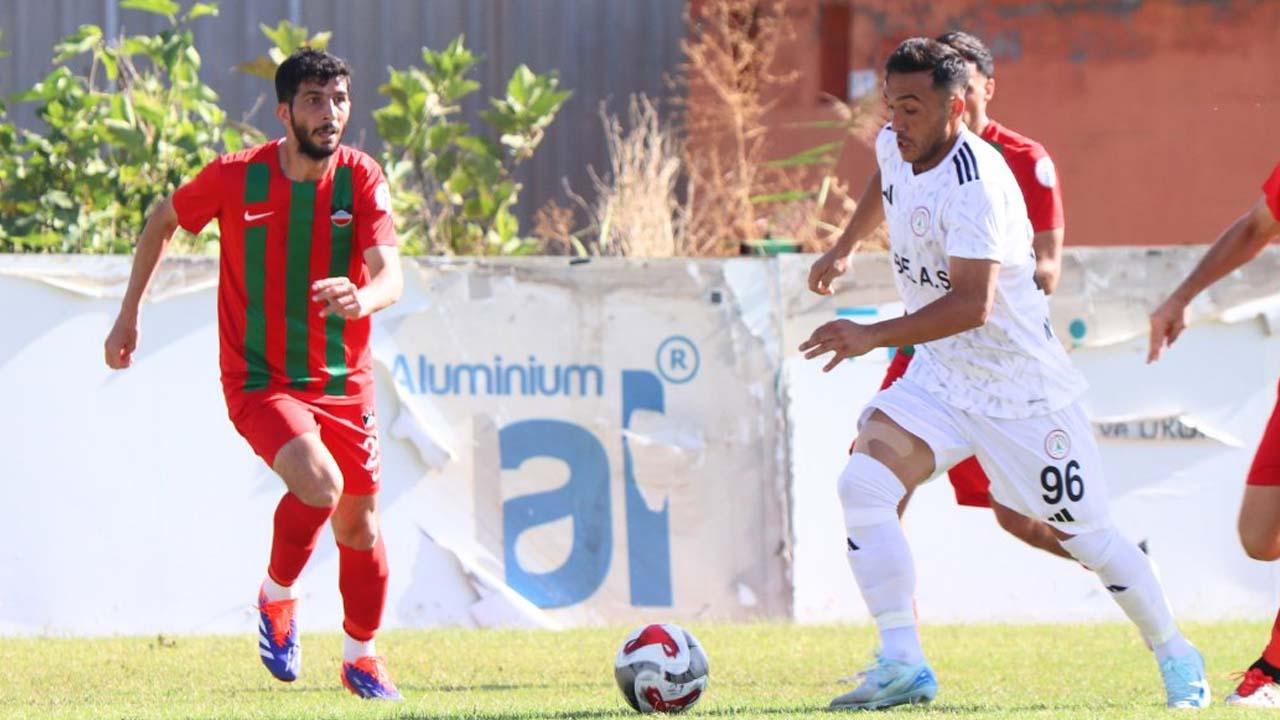 Diyarbekirspor ile Karaköprü Belediyespor ilk yarıda yenişemedi