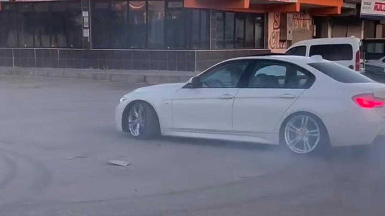 Drift yapan sürücüye 46 bin TL ceza