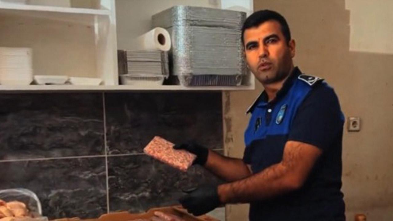 Eyyübiye’de 97 kilo kıyma imha edildi