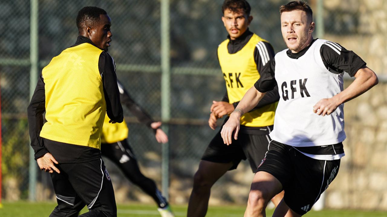 Gaziantep FK, Antalyaspor maçı hazırlıklarını sürdürüyor
