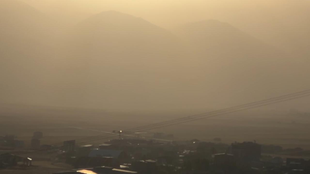 Hakkari Yüksekova’da toz bulutu hayatı olumsuz etkiledi