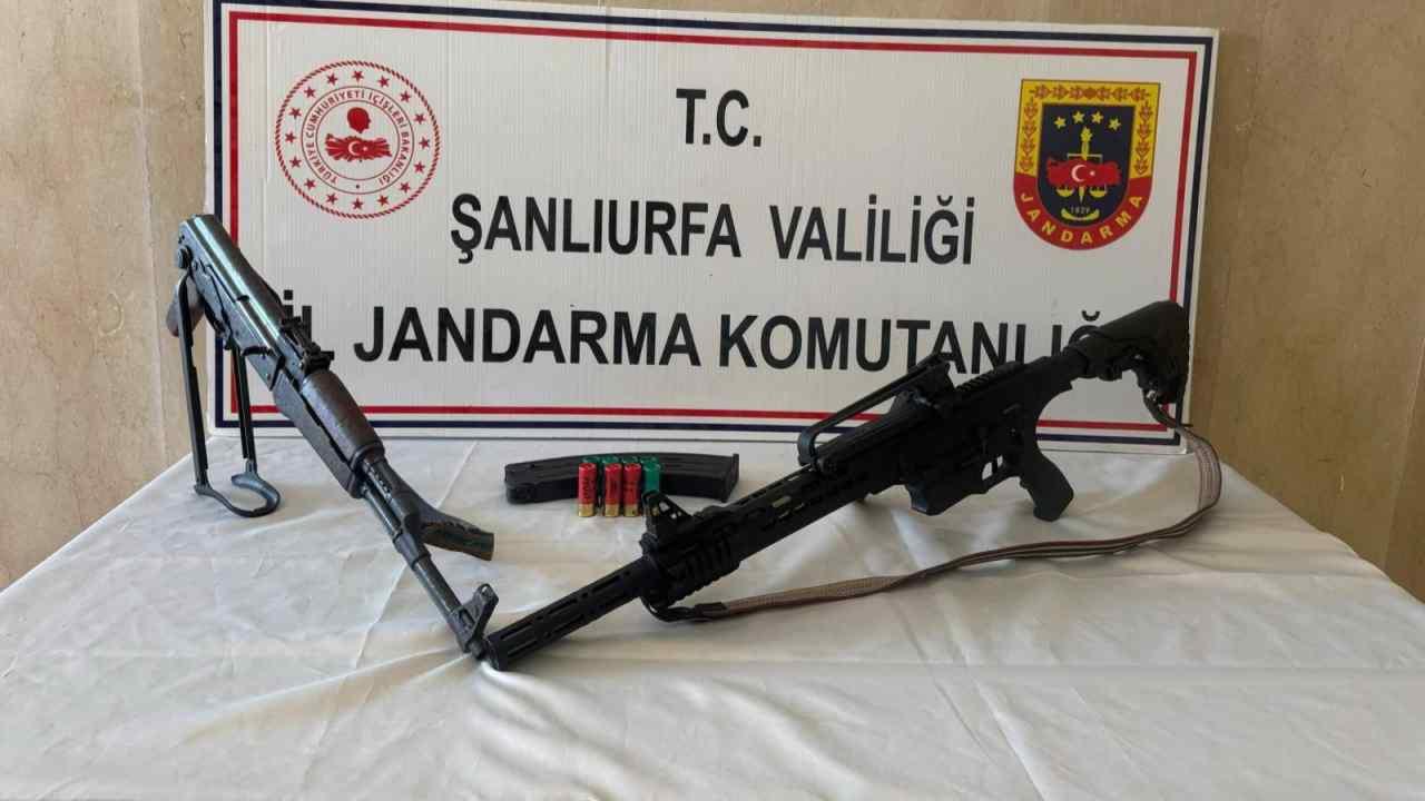 Şanlıurfa’da bu sefer muharebe silahı ele geçirildi!