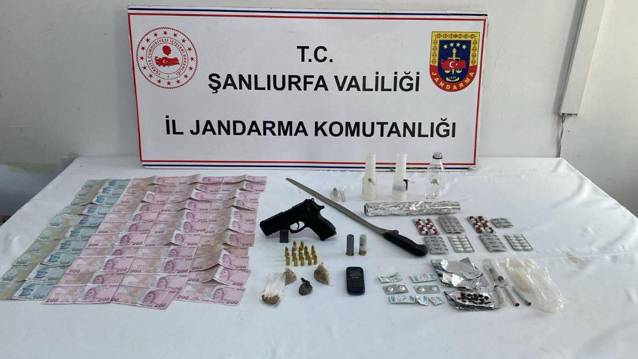 Suruç’ta zehir tacirlerine jandarma darbesi