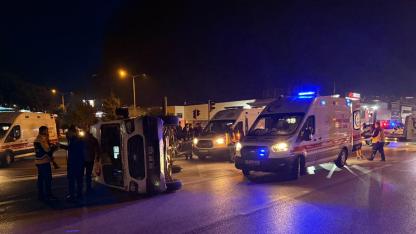 Tokat'ta ambulans ile cip çarpıştı: 3 yaralı