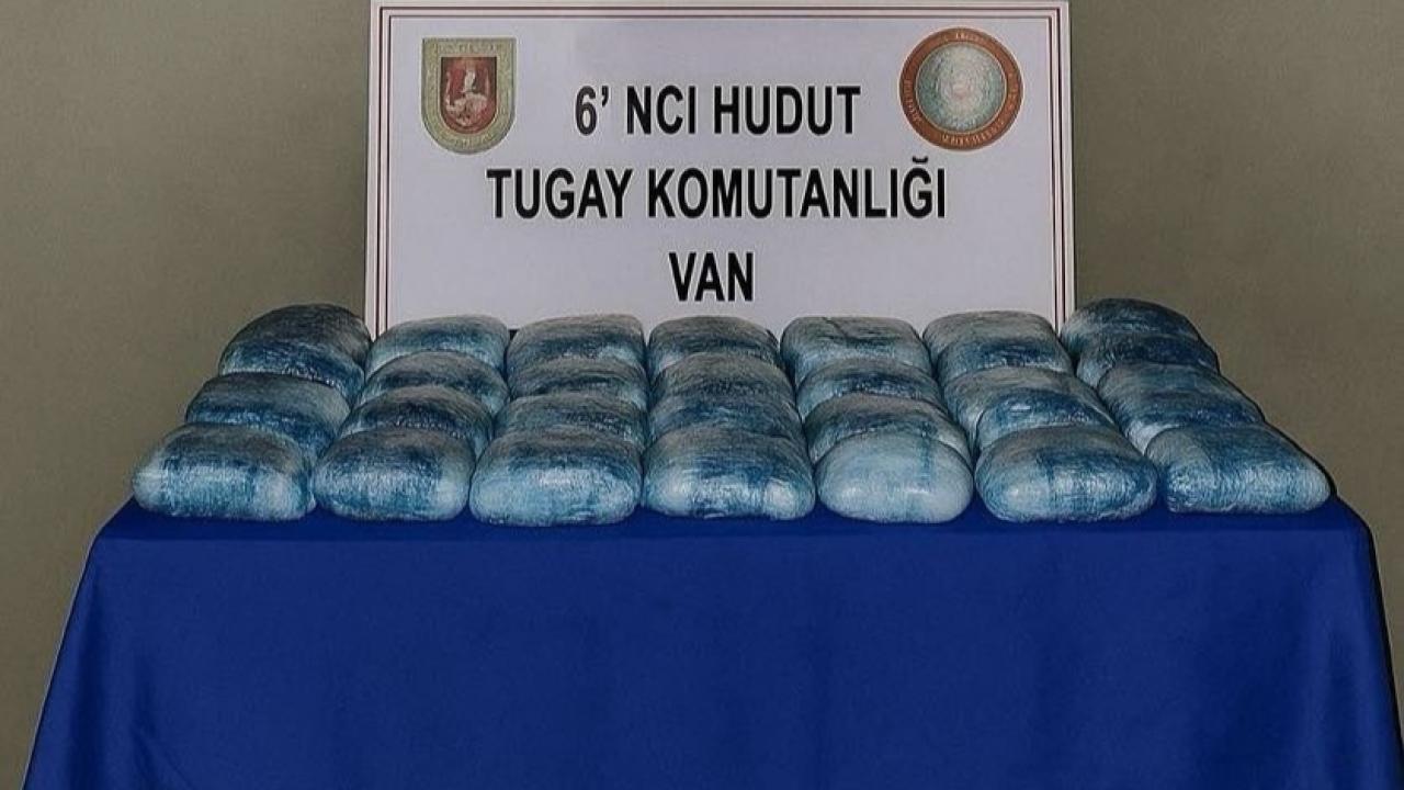 Van sınırında 31 kilo 120 gram uyuşturucu ele geçirildi