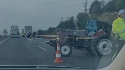 Akhisar’da zeytin işçileri zincirleme kazada karıştı: 1 ölü, 8 yaralı