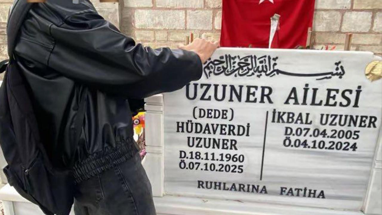 İkbal Uzuner’in mezarı başında uygunsuz hareketlerde bulunan 2 şüpheliye soruşturma