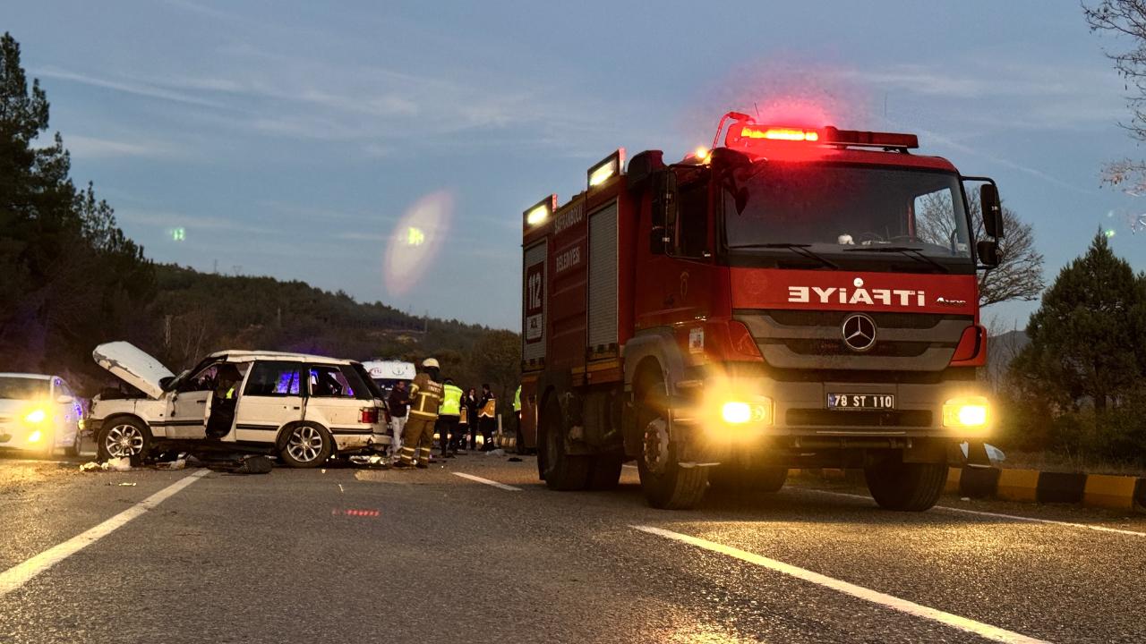 Karabük'de mantar toplama dönüşü feci kaza: 2 ölü, 7 yaralı