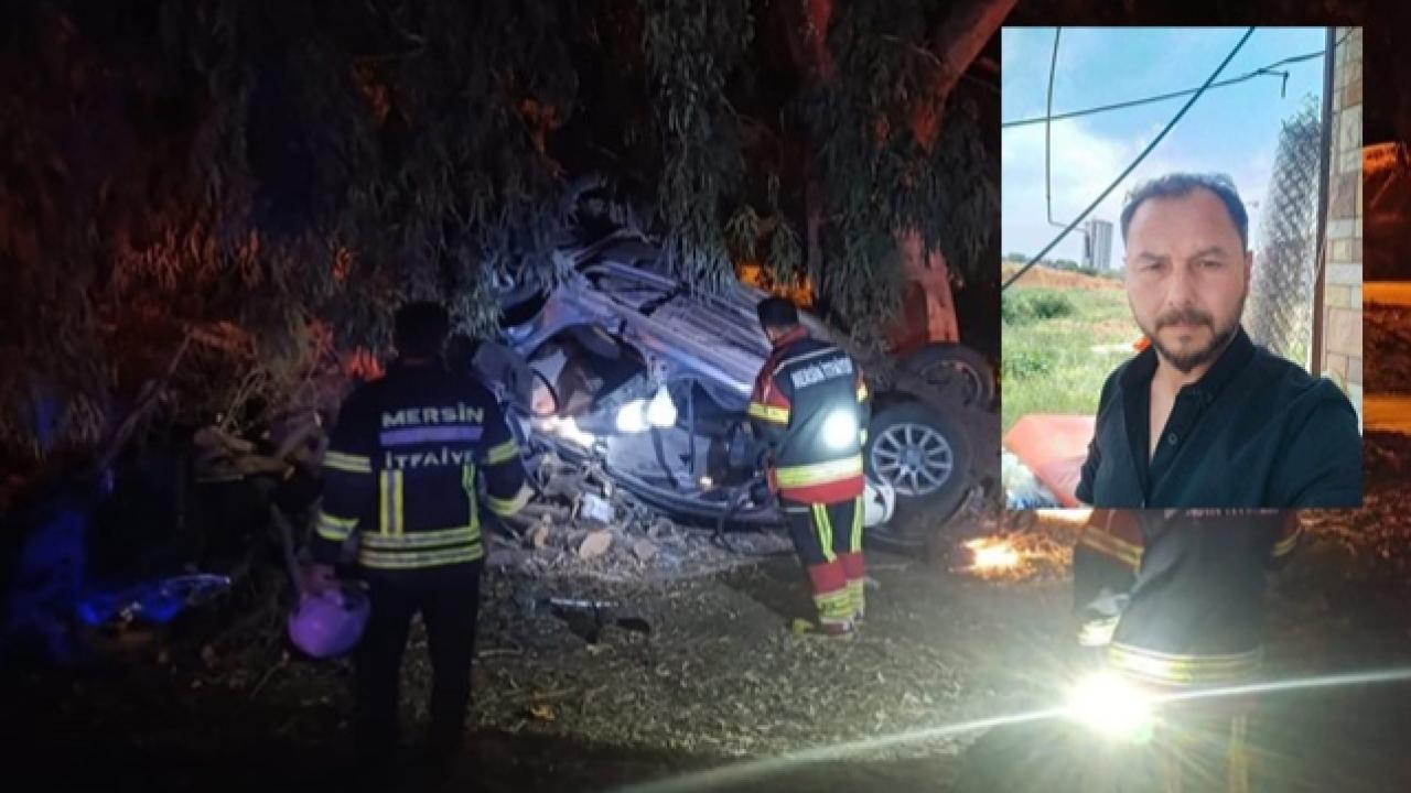 Mersin'de otomobil takla attı: 1 ölü 3 yaralı