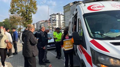 Ordu'da dolmuş ciple çarpıştı: 13 yaralı