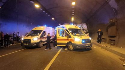 Osmaniye’de otobüs ile tır çarpıştı: 5 yaralı