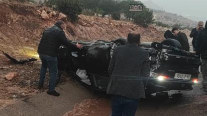 Şırnak'ta otomobil takla attı: 2 yaralı