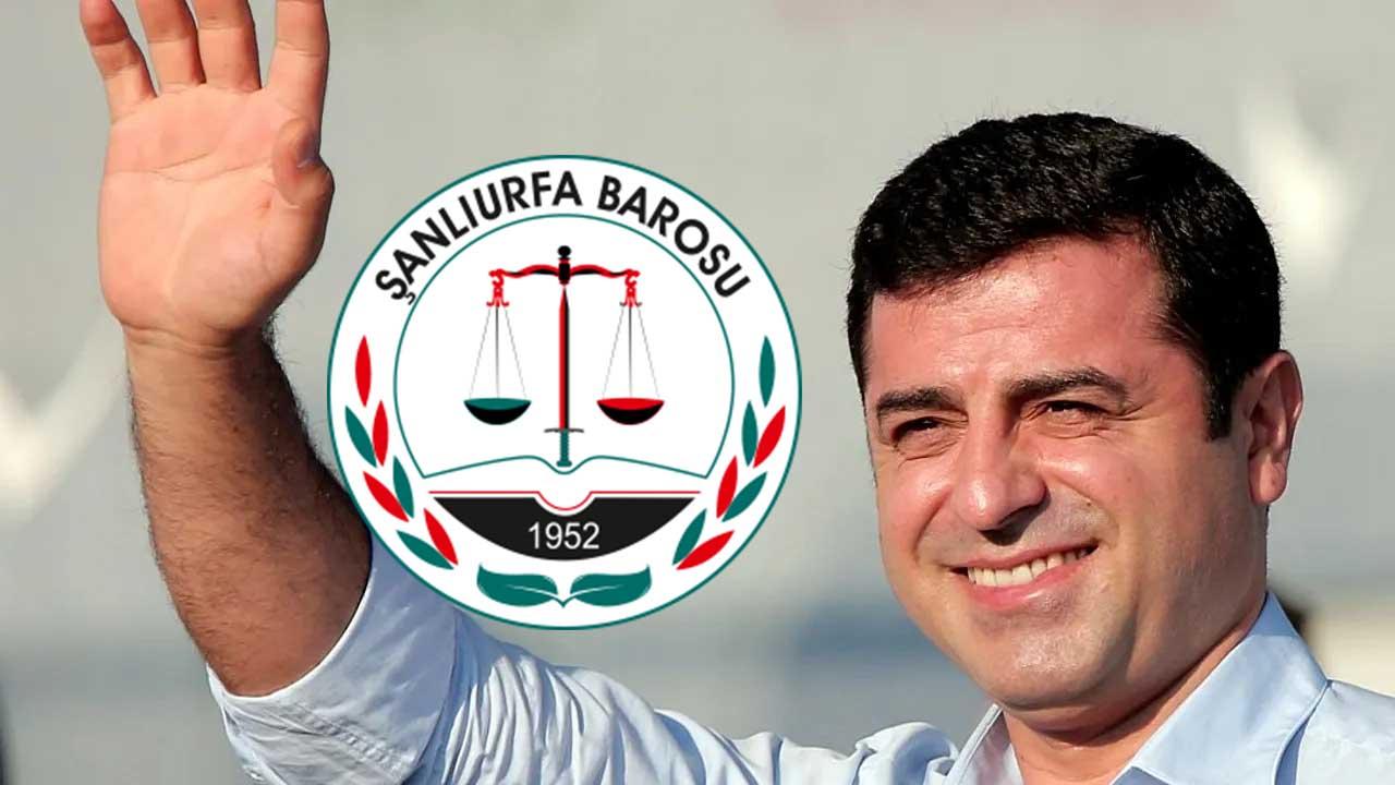 Urfa Barosu: Selahattin Demirtaş serbest bırakılmalıdır
