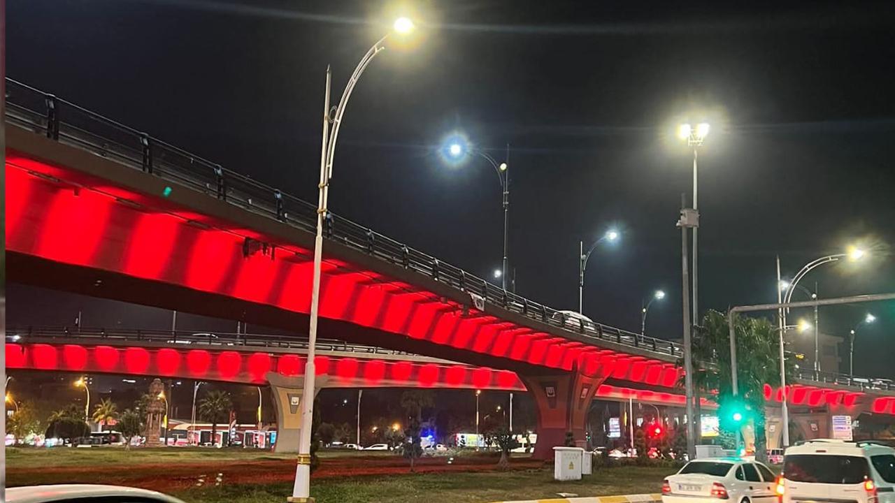 Urfa kırmızı ışıkla kadına şiddette ‘DUR’ dedi