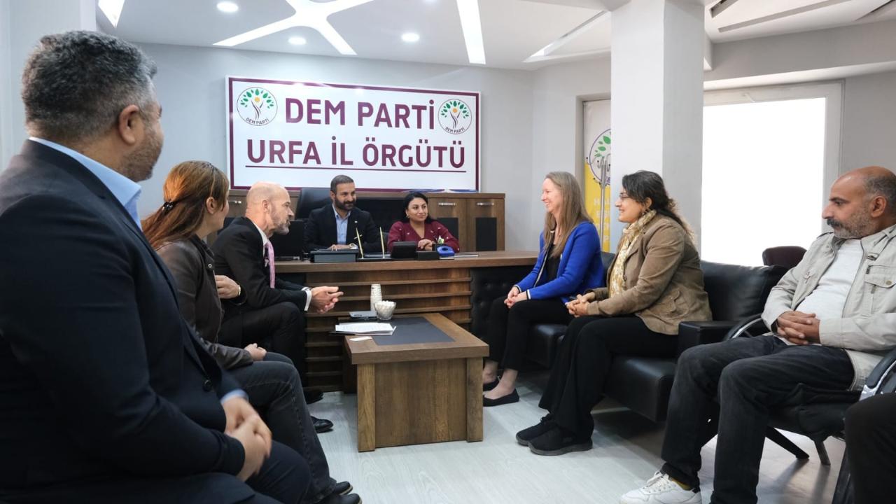 ABD’li diplomatlardan Şanlıurfa’ya ziyaret