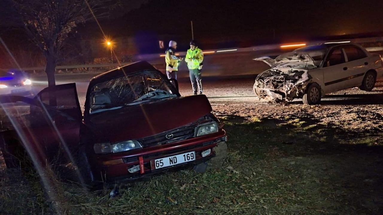 Adıyaman’da iki otomobil çarpıştı: 1 ölü, 2 yaralı