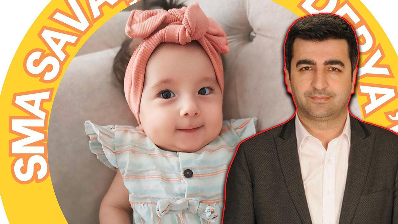 Başkan Baran’dan hayat kurtaran destek: SMA’lı Elif Derya’ya umut oldu